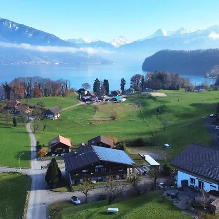 Panoramic View I 20 Min To Interlaken شقة سبيز