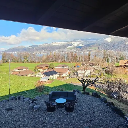 Panoramic View I 20 Min To Interlaken شقة سبيز